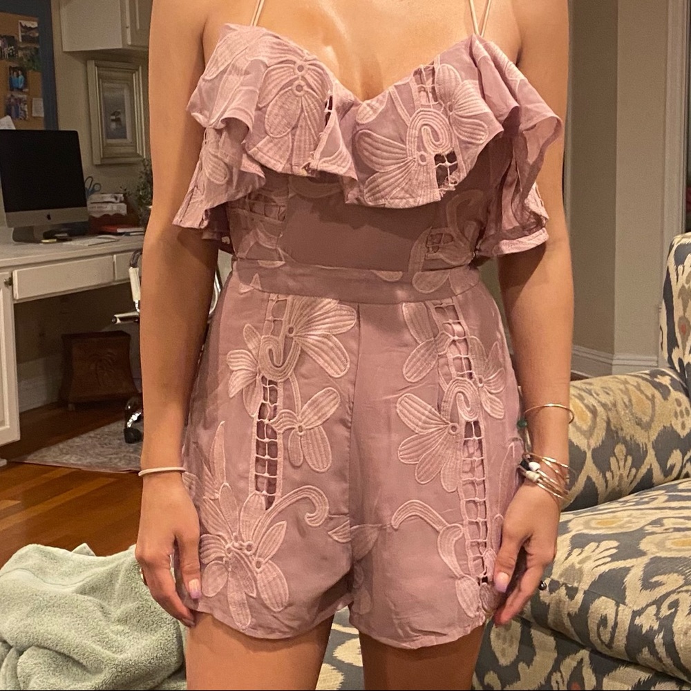 Gorgeous ruffle romper🌸